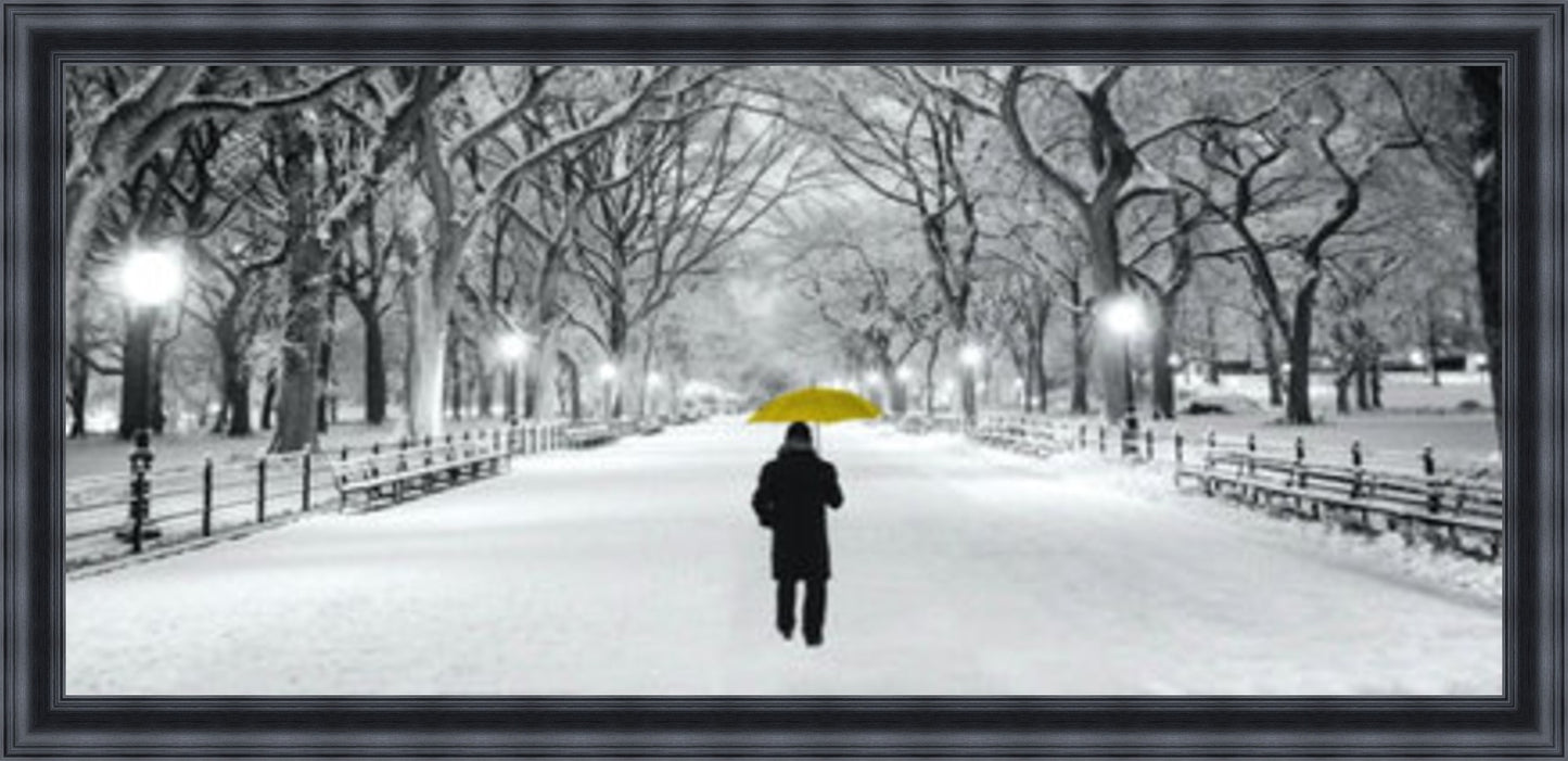 In Thoughts Of You - Yellow - Slim Frame