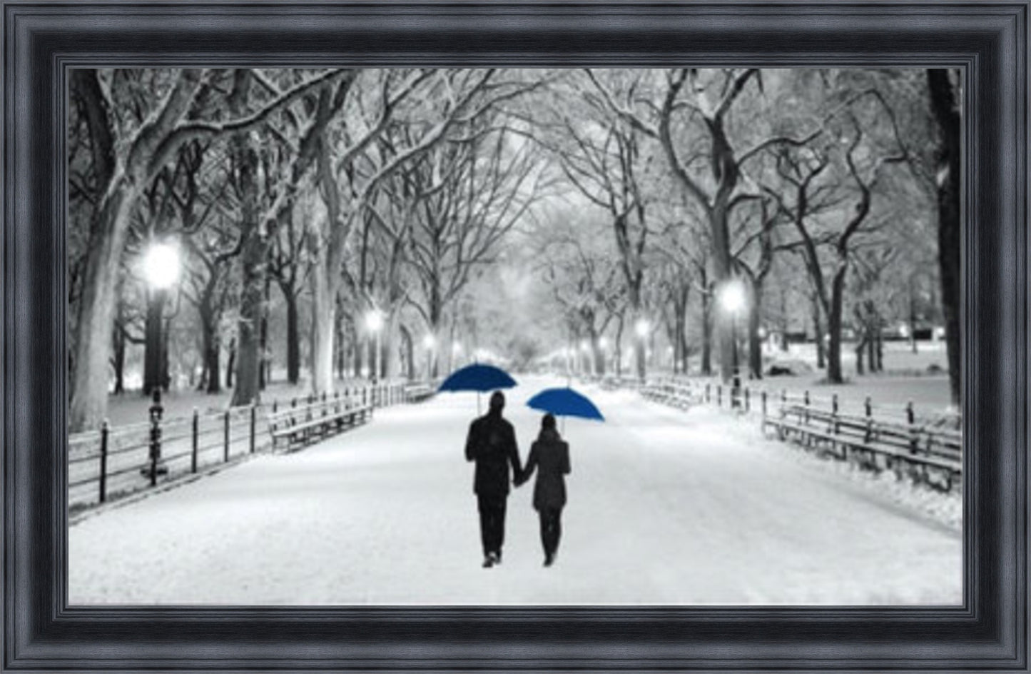 Romantic Stroll - Blue - Slim Frame