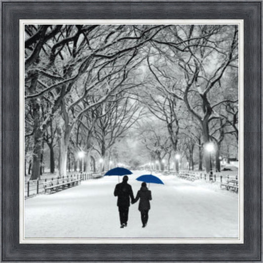 Romantic Stroll - Blue - Slim Frame