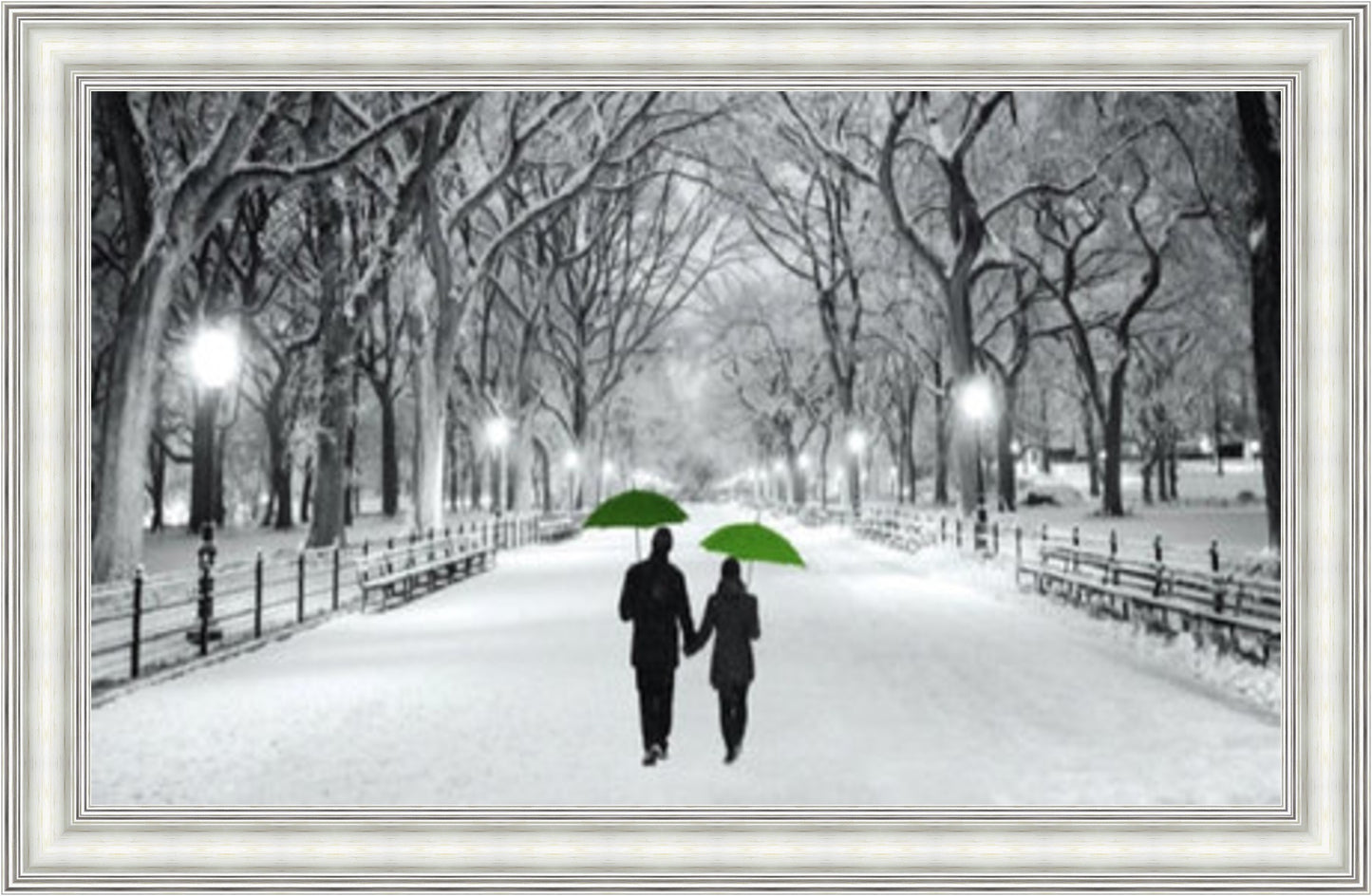 Romantic Stroll - Green - Slim Frame