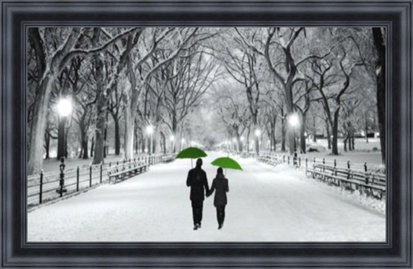 Romantic Stroll - Green - Slim Frame
