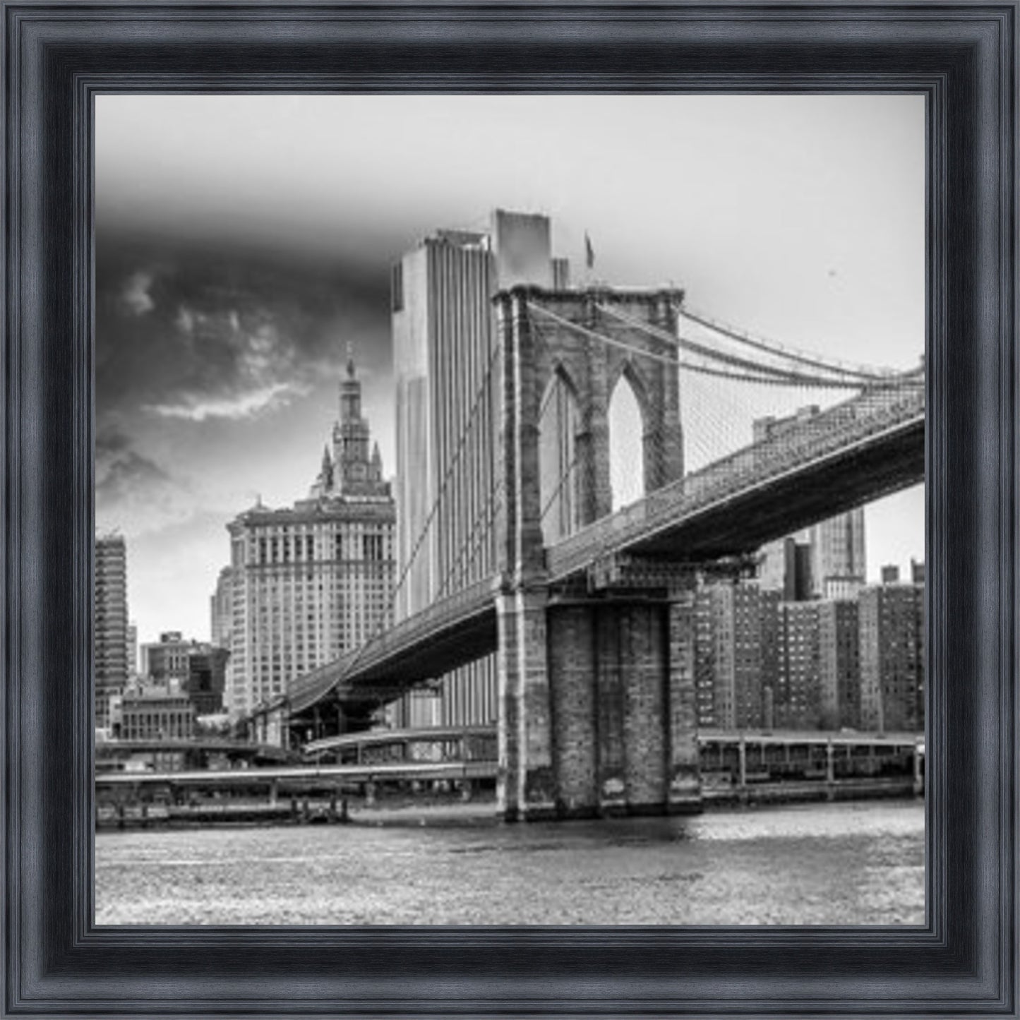 Vintage Brooklyn Bridge - Slim Frame