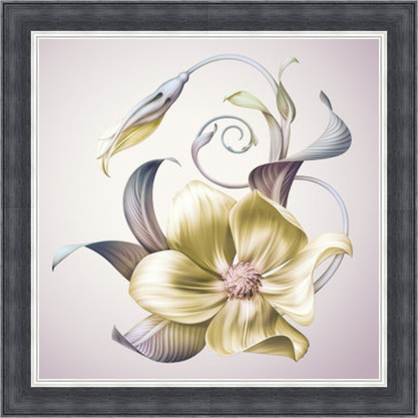 Swirling Flower - Slim Frame