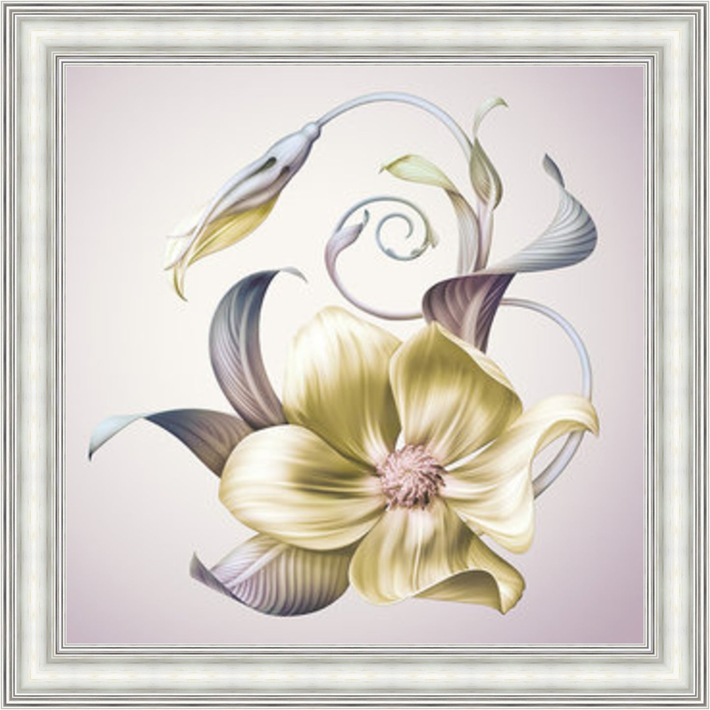 Swirling Flower - Slim Frame