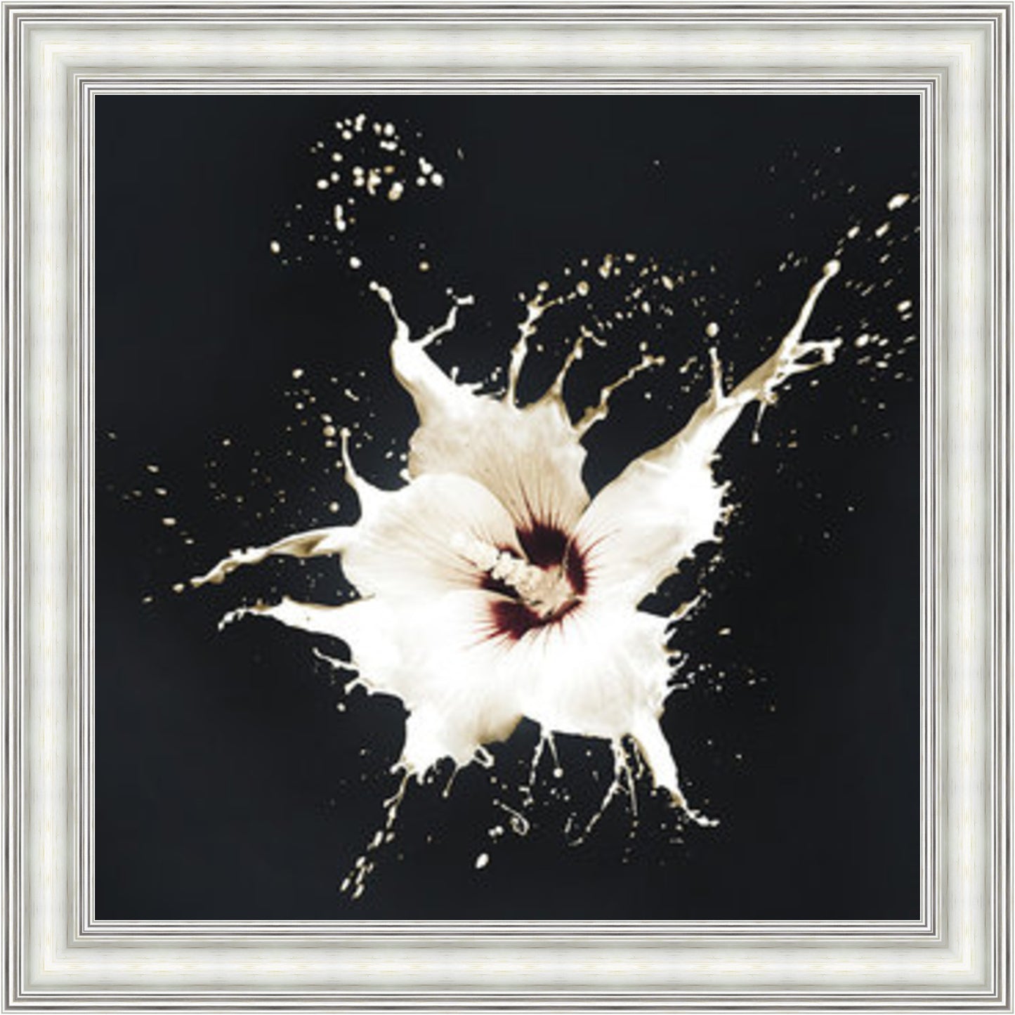 Milk Splash Flower - Slim Frame