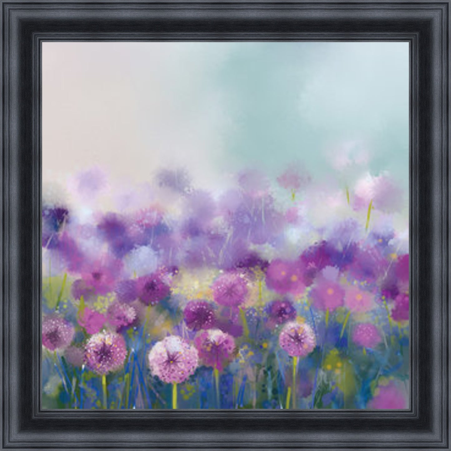 Purple Field of Daffodils - Slim Frame