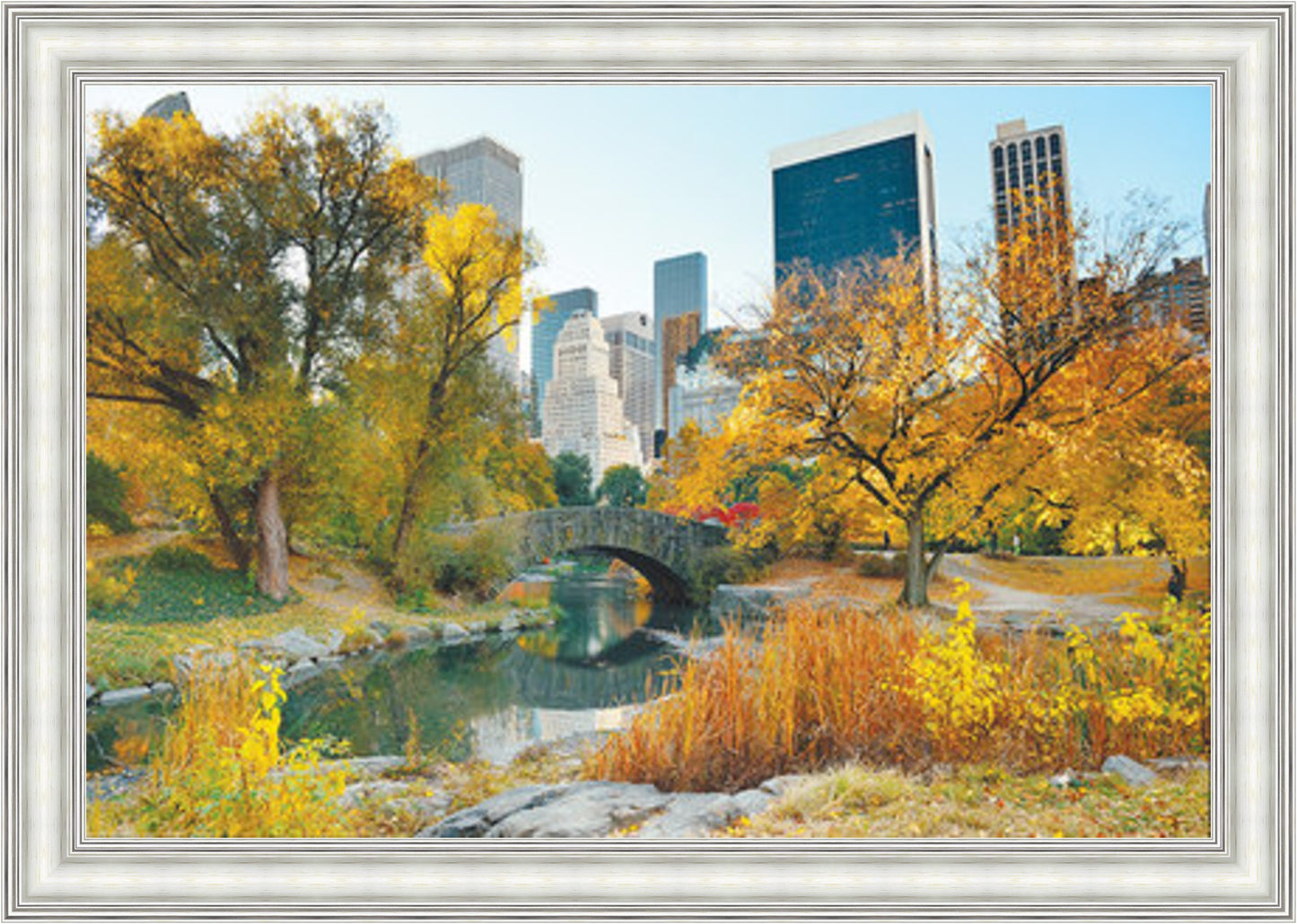Central Park in Autumn - Slim Frame