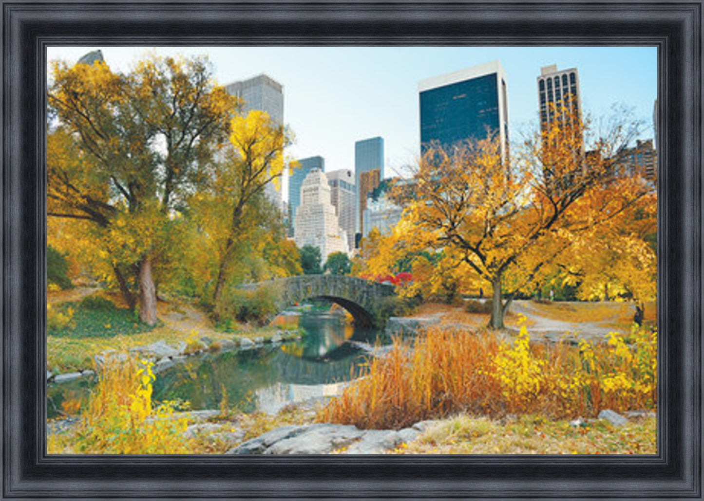 Central Park in Autumn - Slim Frame