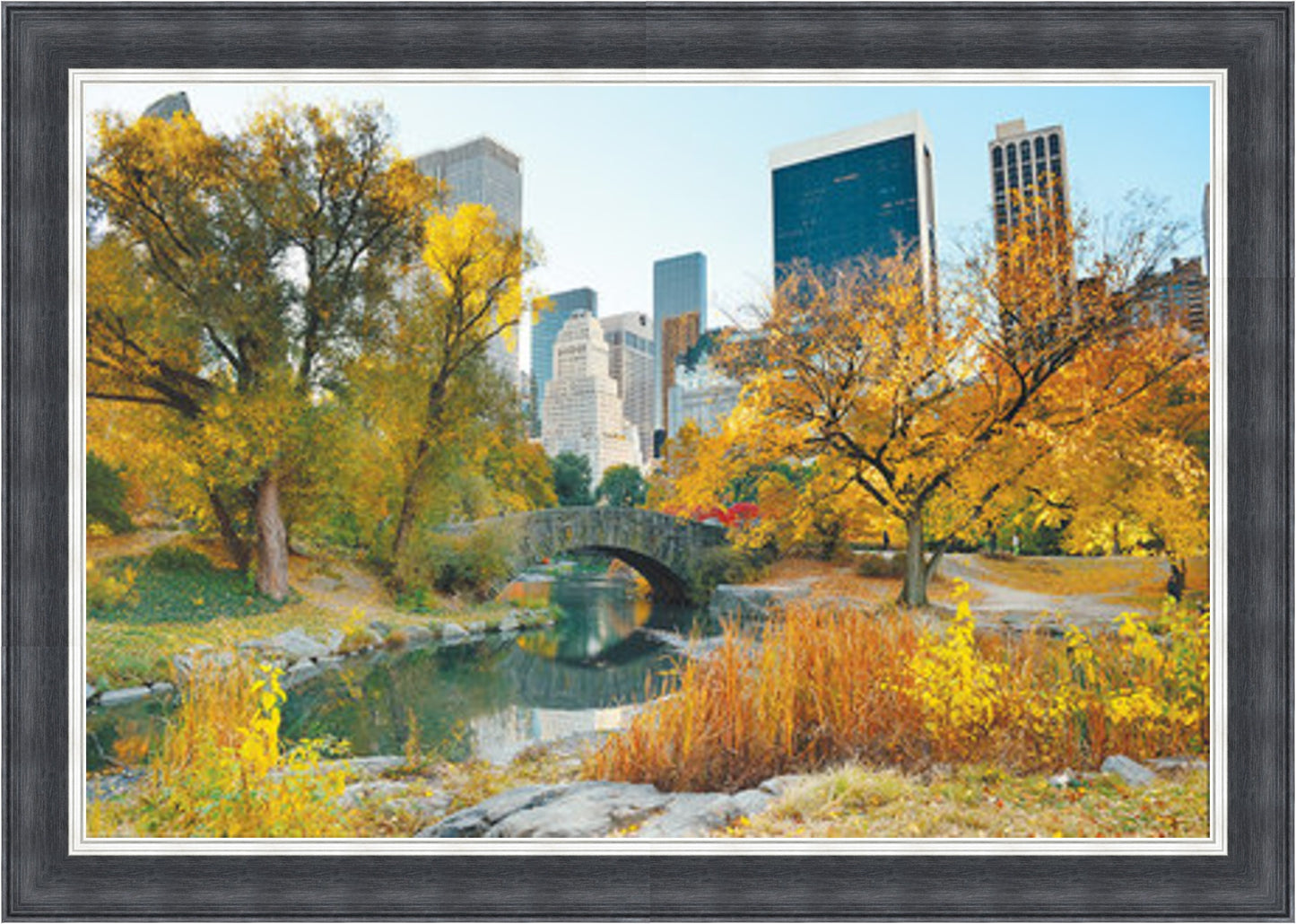 Central Park in Autumn - Slim Frame