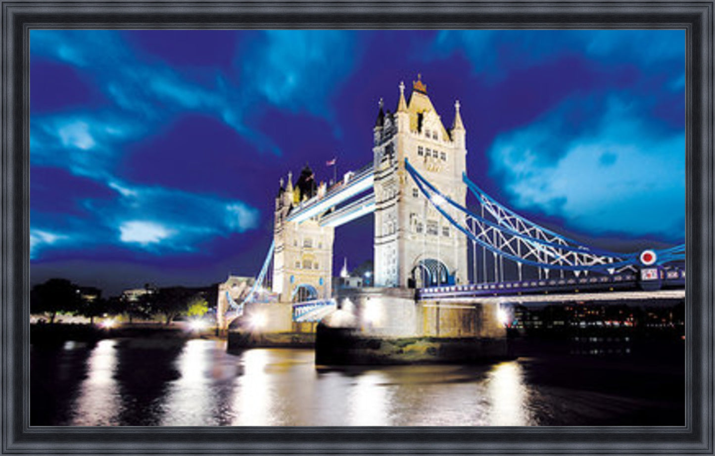 Tower Bridge at Night - Slim Frame