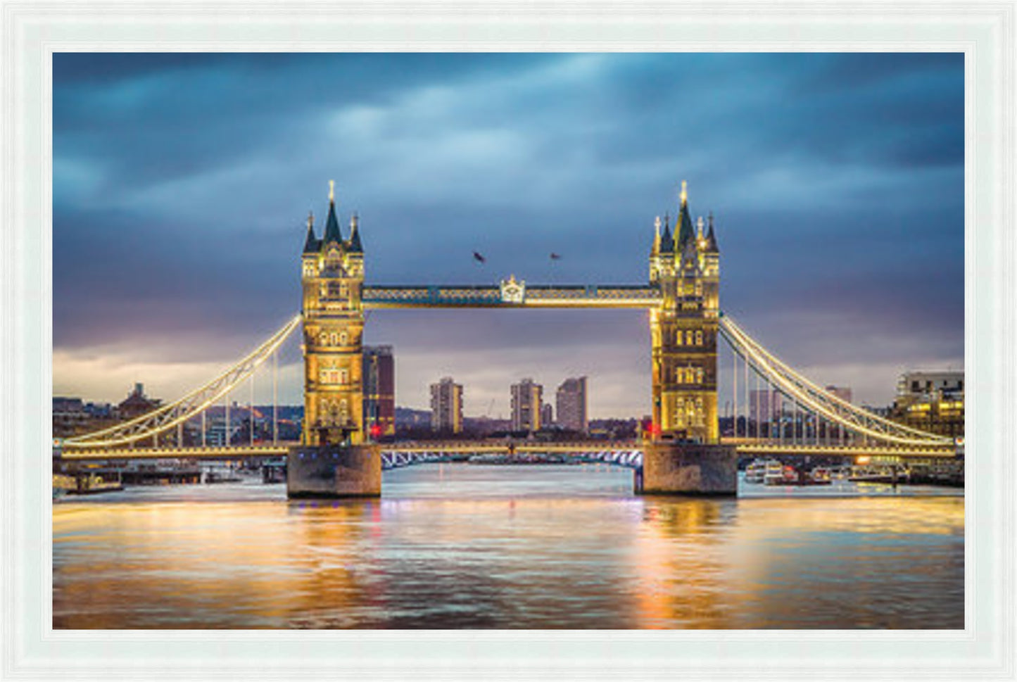 Evening at Tower Bridge - Slim Frame