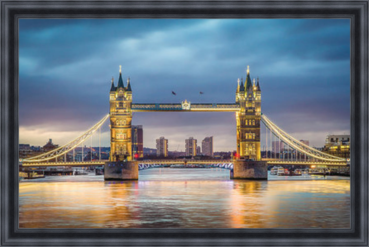 Evening at Tower Bridge - Slim Frame