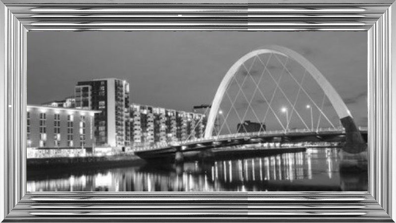 Squinty Bridge, Glasgow - Black and White