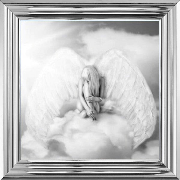 Angels Embrace - Black and White