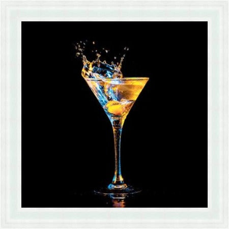 Orange Cocktail Splash - Slim Frame