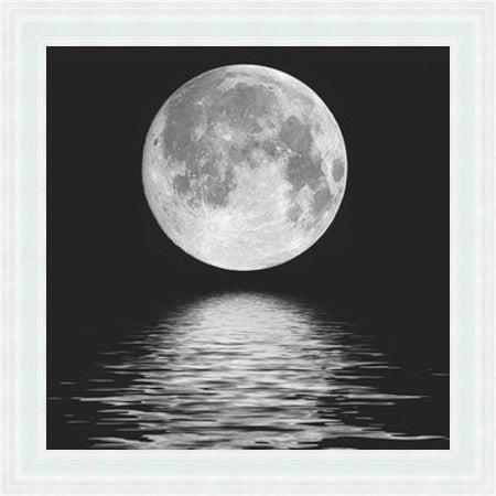 Moon & Sea Black & White - Slim Frame