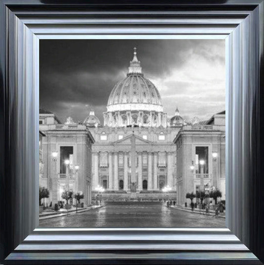 Basilica, Rome - Black and White