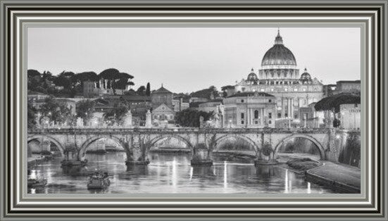 St Peter's, Rome - Black and White
