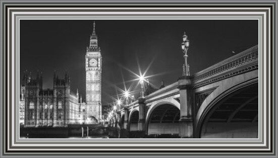 Big Ben, London - Black and White