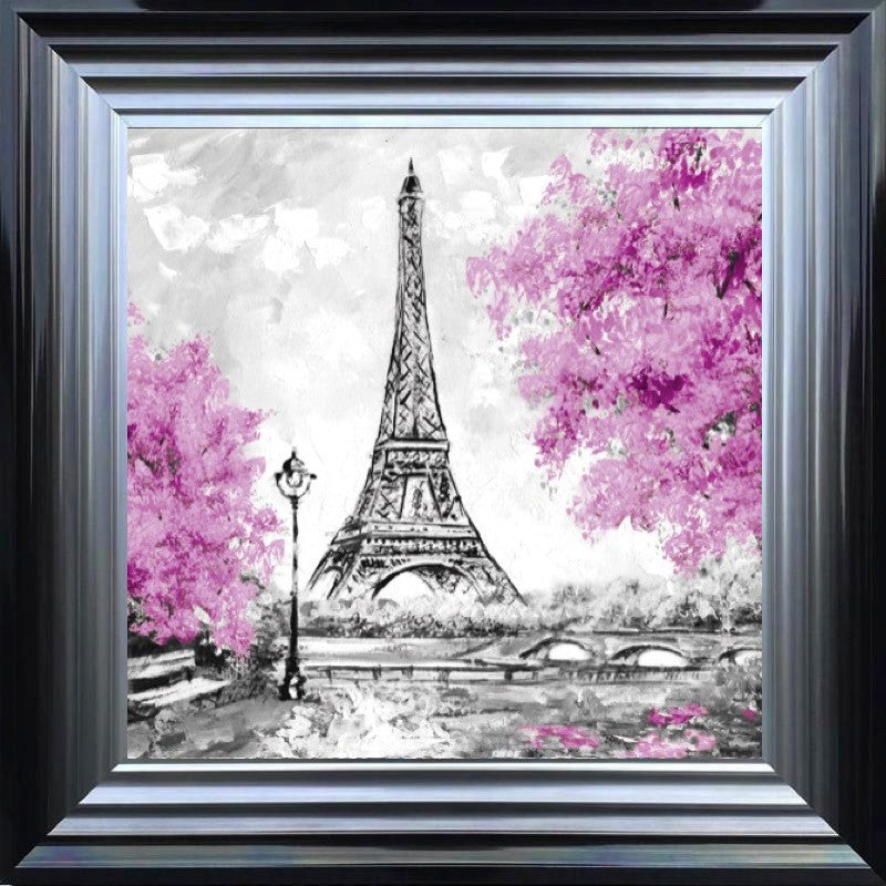 Paris Blossoms in Magenta II