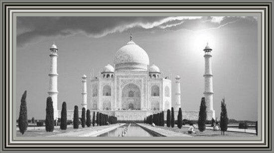 Taj Mahal - Black and White