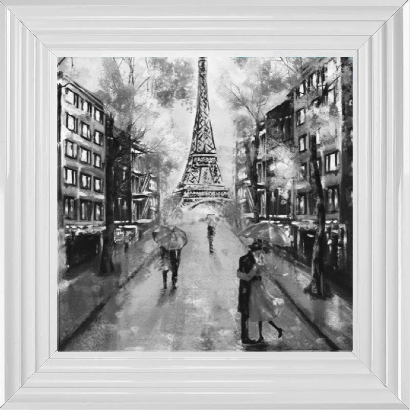 Paris Blossoms in Black and White