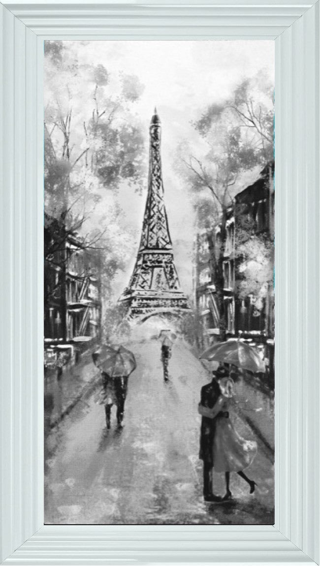 Paris Blossoms in Black and White