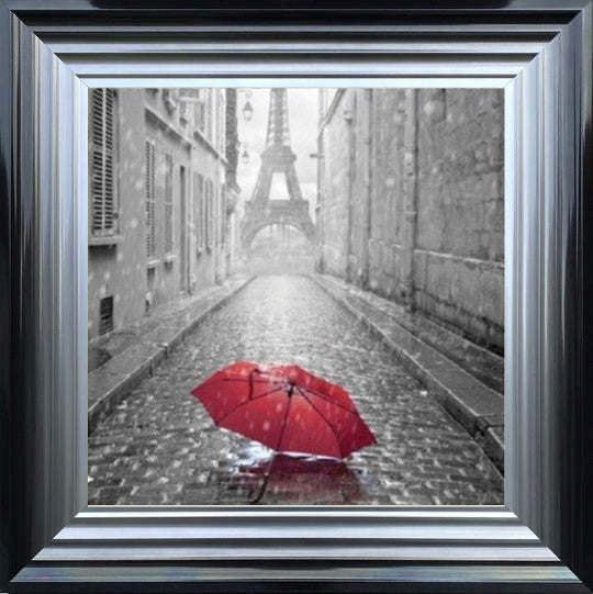 Red Umbrella, Eiffel Tower