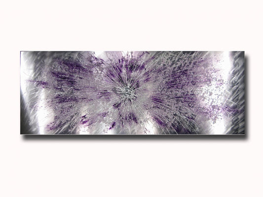 Starburst Amethystt Metal Art